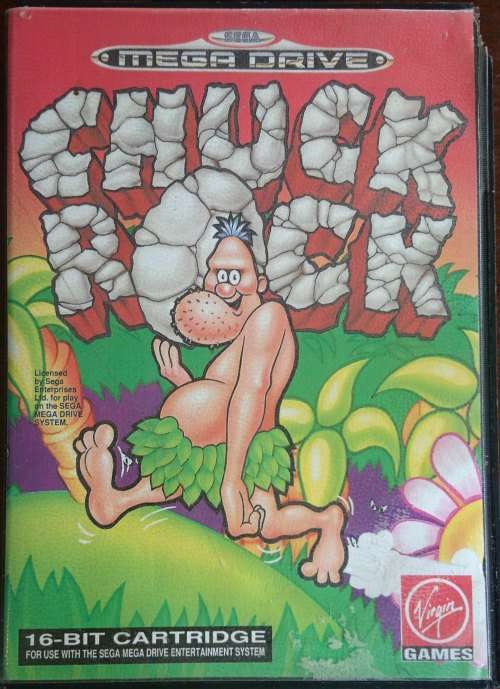 Chuck Rock  - Mega Drive (Retro)