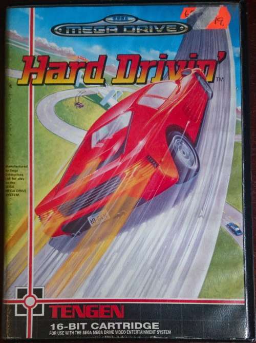 Hard Drivin' - Mega Drive (Retro)