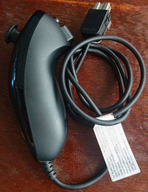 Official Wii Nunchuk - Black