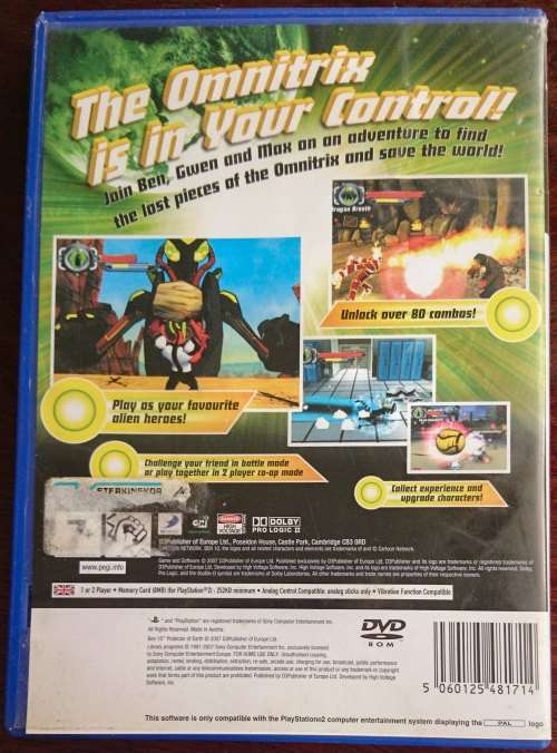 Ben 10 Protector of Earth - PS2