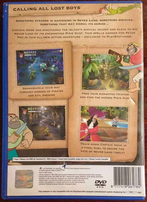 Peter Pan: The Legend of NeverLand - PS2