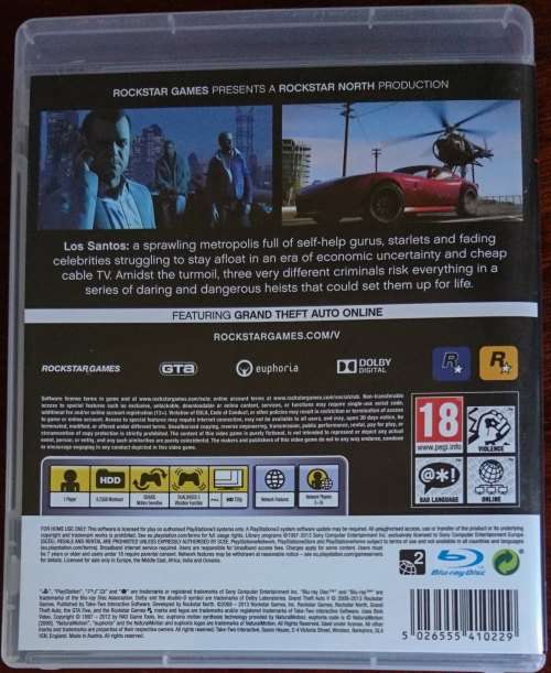 Grand Theft Auto V - PS3