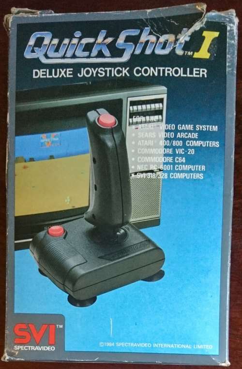Atari 2600 6 Switch Console + Quickshot Controller (Retro)