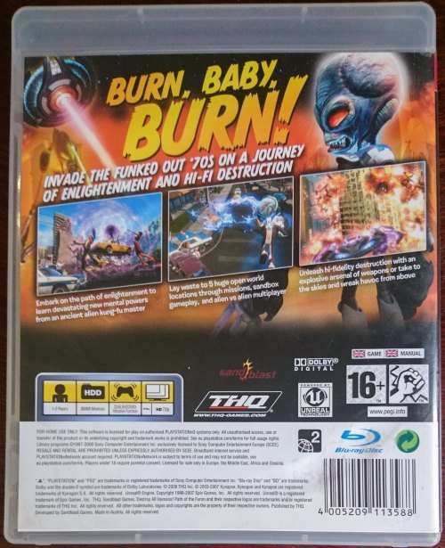 Destroy All Humans: Path of the Furon - PS3