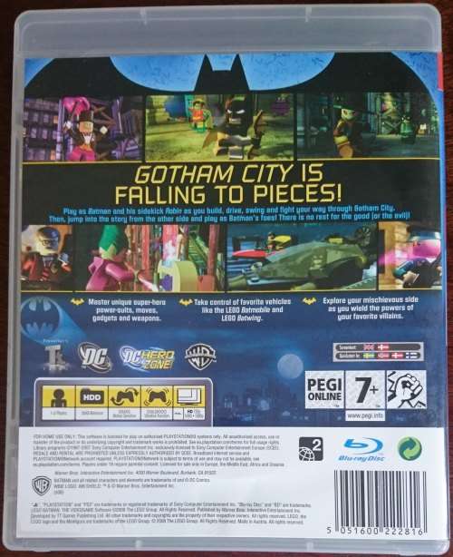 Lego Batman The video game - PS3
