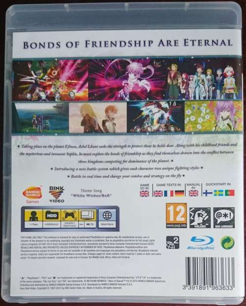 Tales Of Graces F - PS3 (Day 1 Edition)