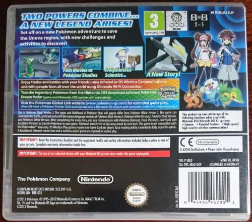 Pokemon Black Version 2 - DS