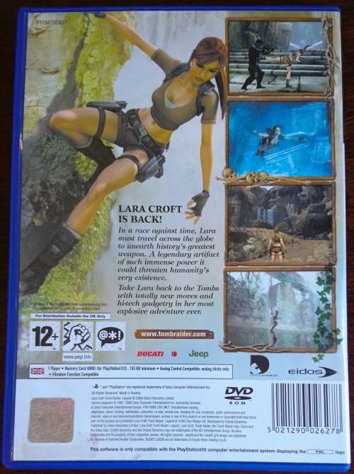 Lara Croft Tomb Raider: Legend - PS2