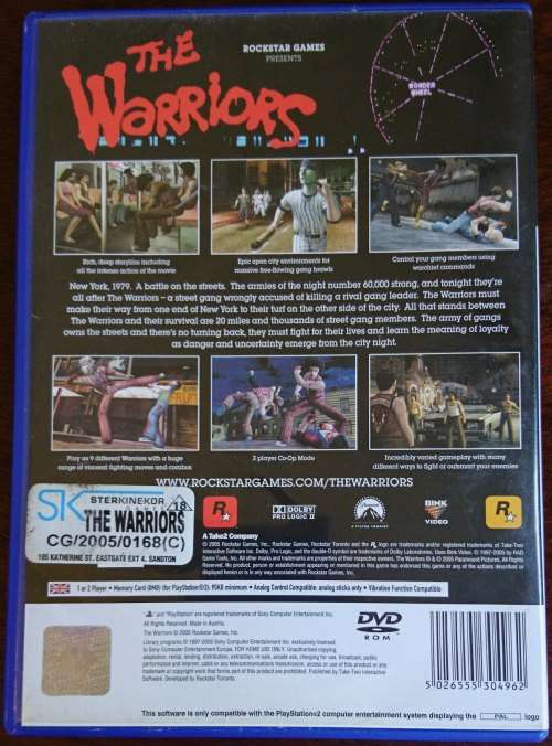 The Warriors - PS2