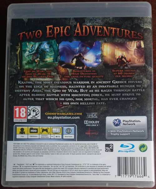 God of War Collection (I & II) - PS3
