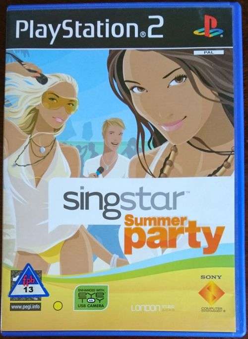 Singstar Summer Party - PS2