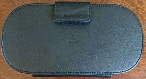 Official PS Vita Leather Flip Case Stand