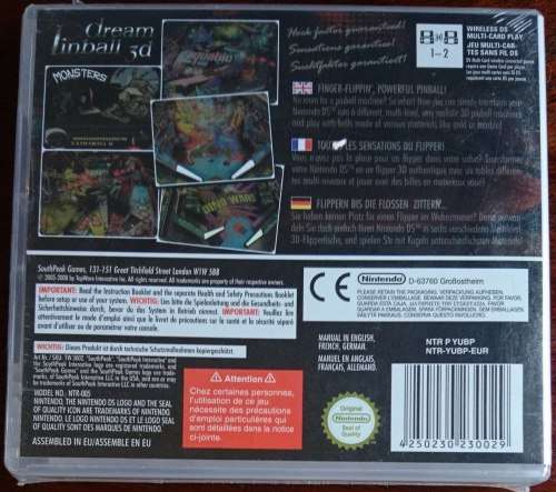 Dream Pinball 3D - DS (Sealed)