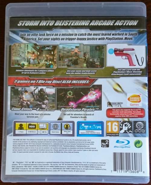 Time Crisis Razing Storm - PS3