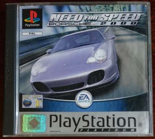 Need for Speed Porche 2000 - PS1 (Platinum)