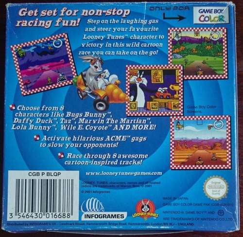 Looney Tunes Racing - Game Boy Colour (Boxed) (Retro)
