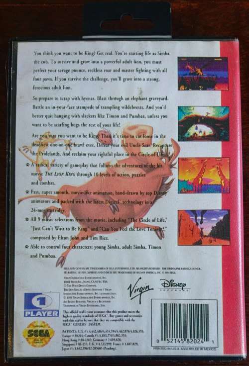 The Lion King - Genesis (Retro)