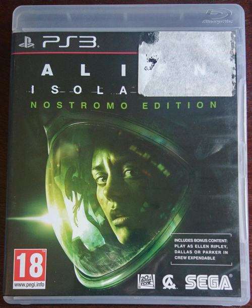 Alien Isolation (Nostromo Edition) - PS3