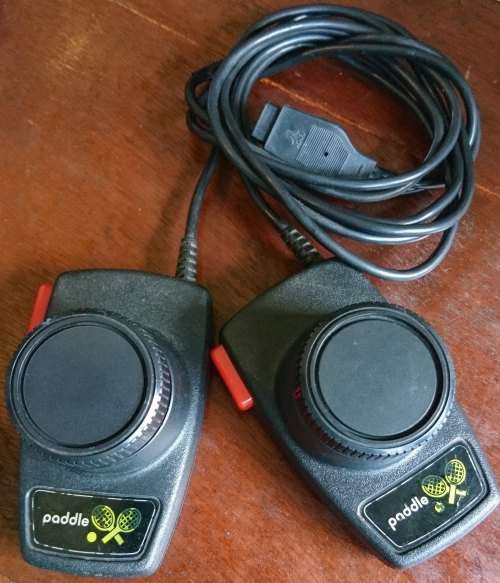 Original Atari 2600 Paddle Controllers (set of 2)
