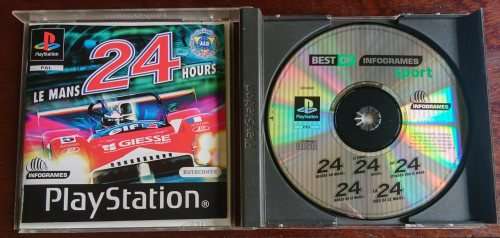 Le Mans: 24 Hours - PS1 (Retro)(Infogrames)