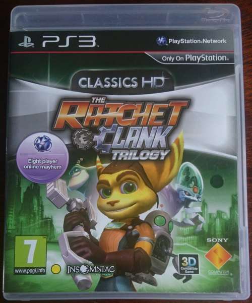 Ratchet & Clank Trilogy - PS3 (Classics HD)