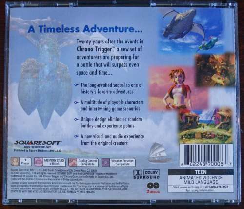Chrono Cross - PS1 (NTSC)(Retro)