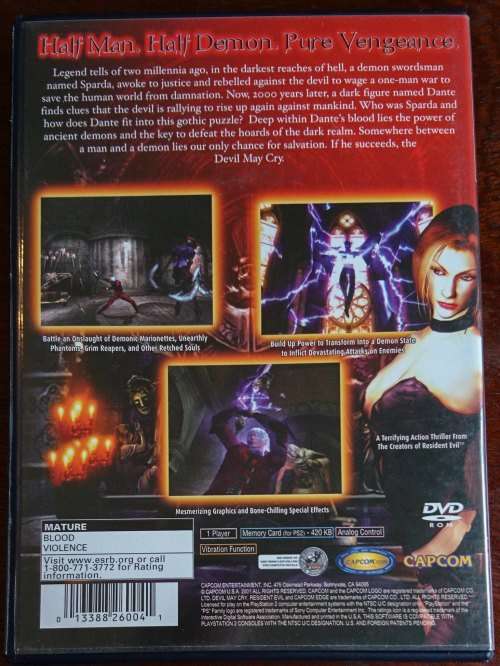 Devil May Cry - PS2 (NTSC / American)