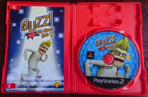 Buzz the Music Quiz + Buzzers - PS2