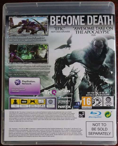 Darksiders II Limited edition - PS3