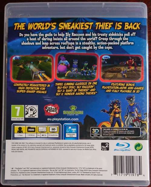 Sly Trilogy, The - PS3