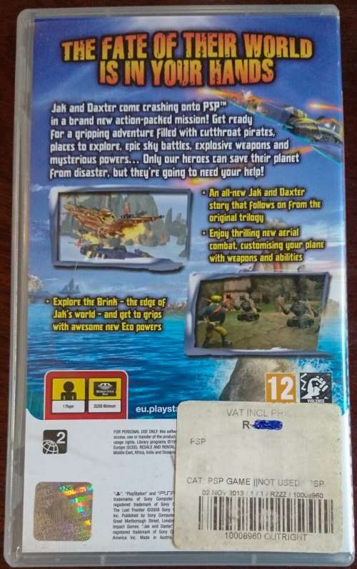 Jak and Daxter: The Lost Frontier - PSP (Essentials)