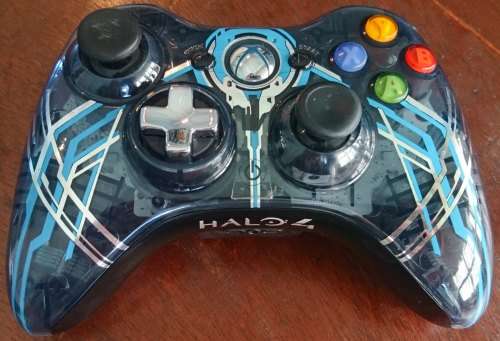 Boxed Xbox 360 Halo 4 Limited Edition Console 320 GB (not Halo 4 box) with 9 games