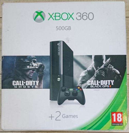 Boxed Xbox 360 Halo 4 Limited Edition Console 320 GB (not Halo 4 box) with 9 games