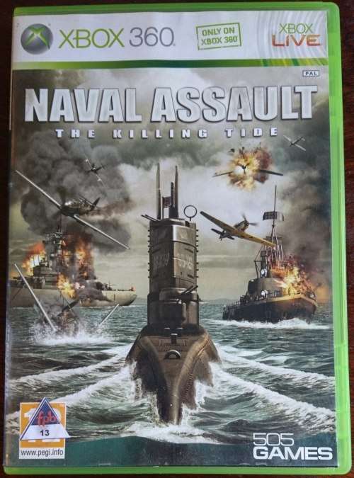 Naval Assault The Killing Tide - Xbox 360