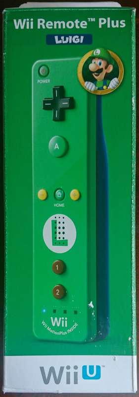 Official Wii Remote Plus Luigi