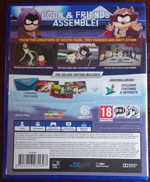 South Park: The Fractured But Whole Deluxe Edition - PS4