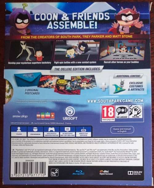 South Park: The Fractured But Whole Deluxe Edition - PS4