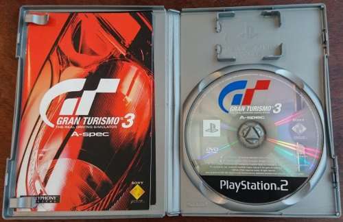 Gran Turismo 3 A-Spec - PS2 (platinum)