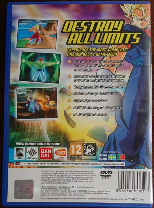 Dragon Ball Z Budokai Tenkaichi - PS2
