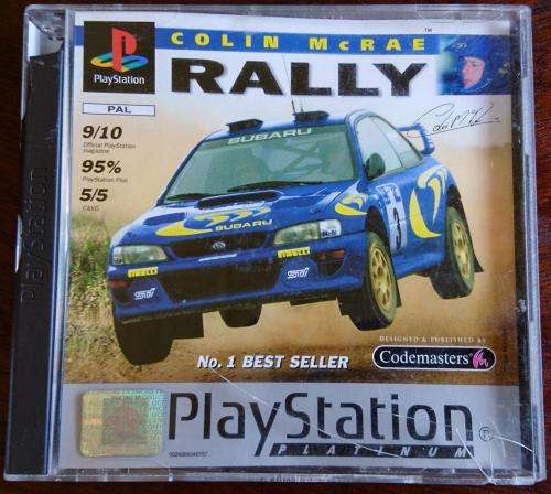 Colin McRae Rally - PS1 (Platinum)(Retro)