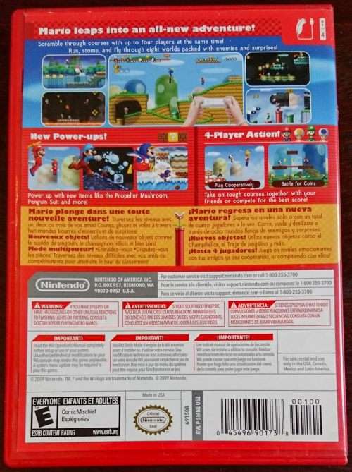 New Super Mario Bros - Wii (NTSC)