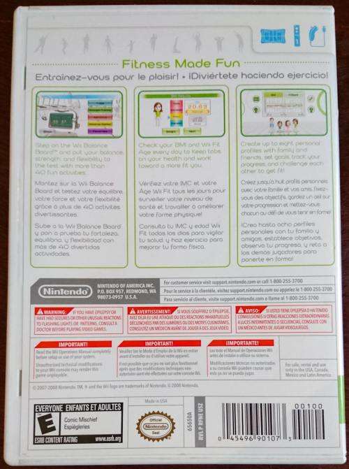 Wii Fit - Wii (NTSC / American)