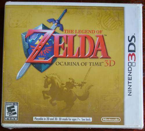 Legend of Zelda: Ocarina of Time 3D - 3DS (NTSC)(Sealed)