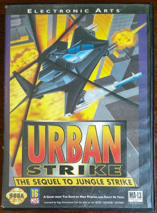 Urban Strike - Mega Drive