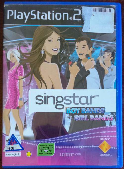 Singstar Boybands vs Girlbands - PS2