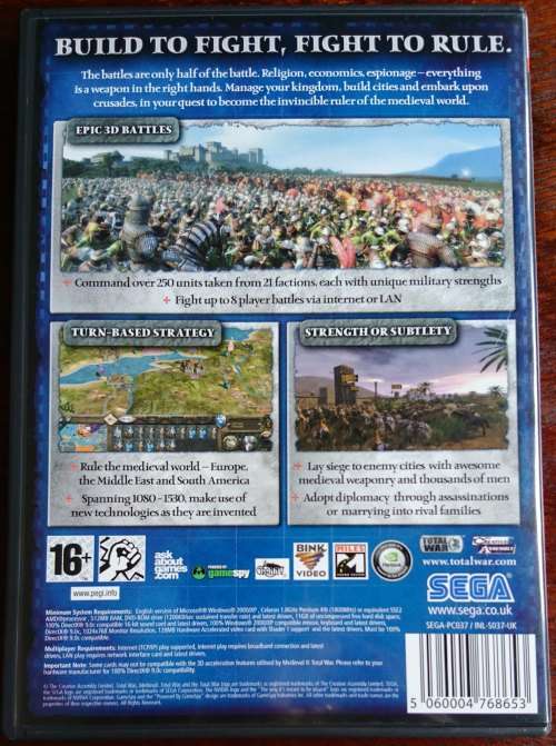 Medieval II: Total War - PC (Retro)