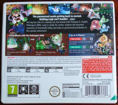Luigi's Mansion 2 - 3DS