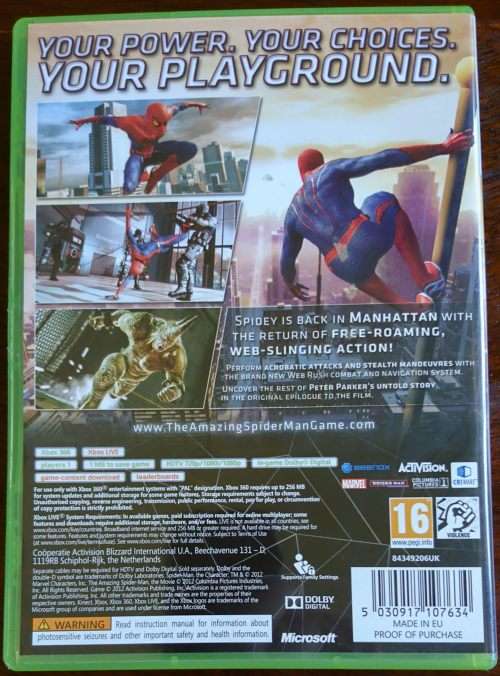 Amazing Spider-Man - Xbox 360