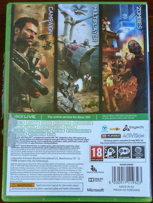 Call of Duty Black Ops II - Xbox 360