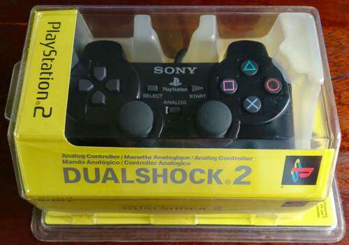 Official PS2 Dual Shock 2 Controller (Black)